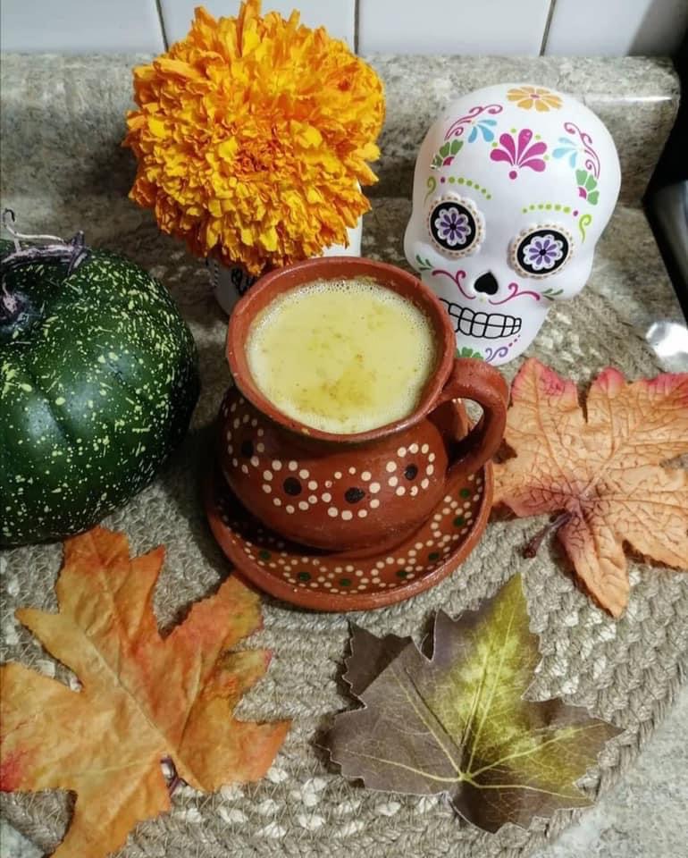 ATOLE DE CEMPASÚCHIL