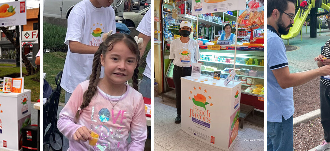 Concluye con éxito la campaña financiada por la UE «Peach Flavors America», elevando los duraznos enlatados europeos en América Latina