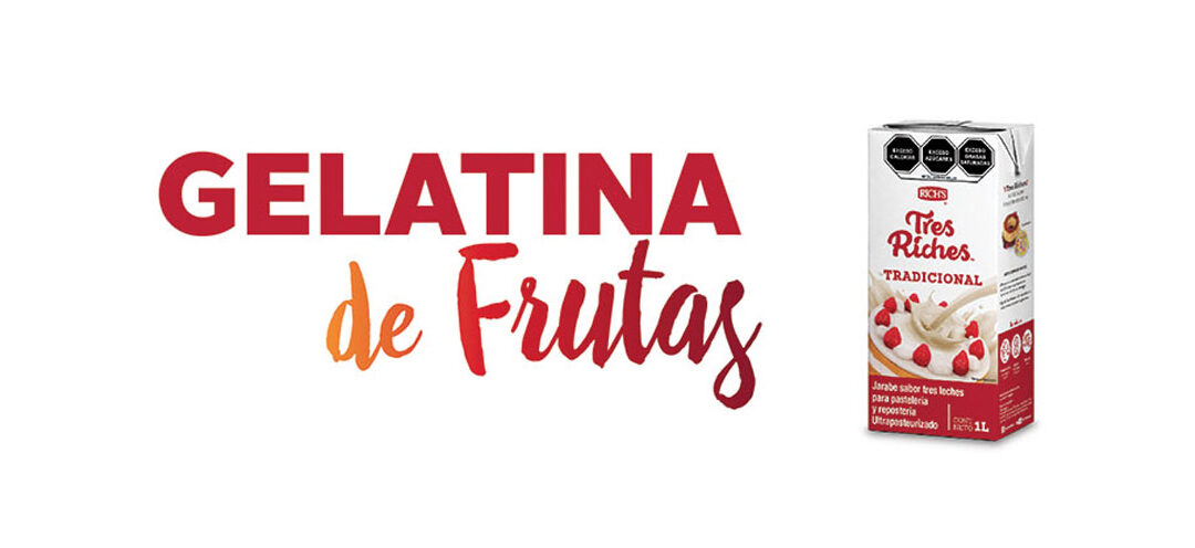 GELATINA DE FRUTAS