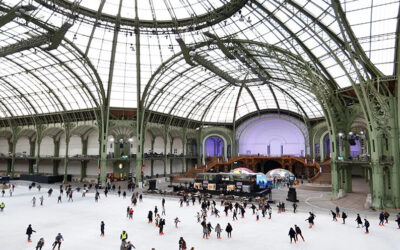 LA PISTA DE HIELO CUBIERTA MAS GRANDE DEL MUNDO SE ENCUENTRA EN EL GRAND PALAIS DE PARÍS