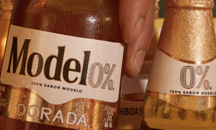 CERVEZA MODELO LANZA  MODEL0% PARA DISFRUTAR AL 100%