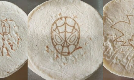 Ingeniero mexicano reinventa la tortilla al imprimir imágenes de íconos como Gokú, Spiderman y BTS