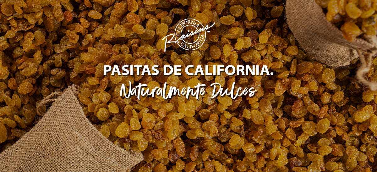 Dulzor que nutre: Pasitas de California en tu menú profesional