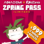 KidZania y ACADEMI presentan el Zpring Pass: una sola compra para disfrutar visitas ilimitadas durante estas vacaciones Una promoción única en KidZania y ACADEMI que no te puedes perder
