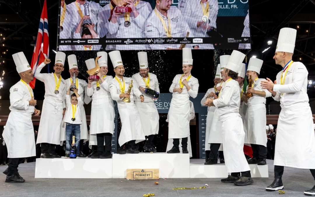 Dinamarca gana el Bocuse d’Or Europa 2026 en Marsella. Noruega e Italia completan el podio.