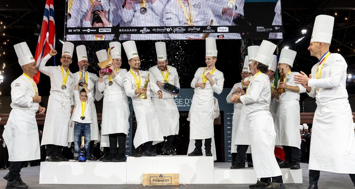 Dinamarca gana el Bocuse d’Or Europa 2026 en Marsella. Noruega e Italia completan el podio.