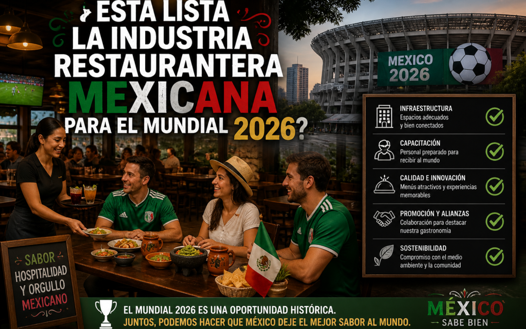 ¿Está lista la industria restaurantera mexicana para el Mundial 2026?