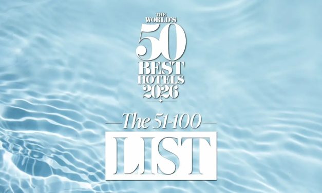 Se acaba de revelar la lista preliminar de los 50 Mejores Hoteles del Mundo para 2026.
