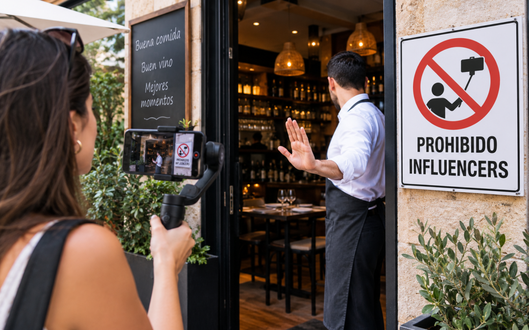 Restaurantes en España ponen límites a los influencers: cuando la visibilidad ya no paga la cuenta